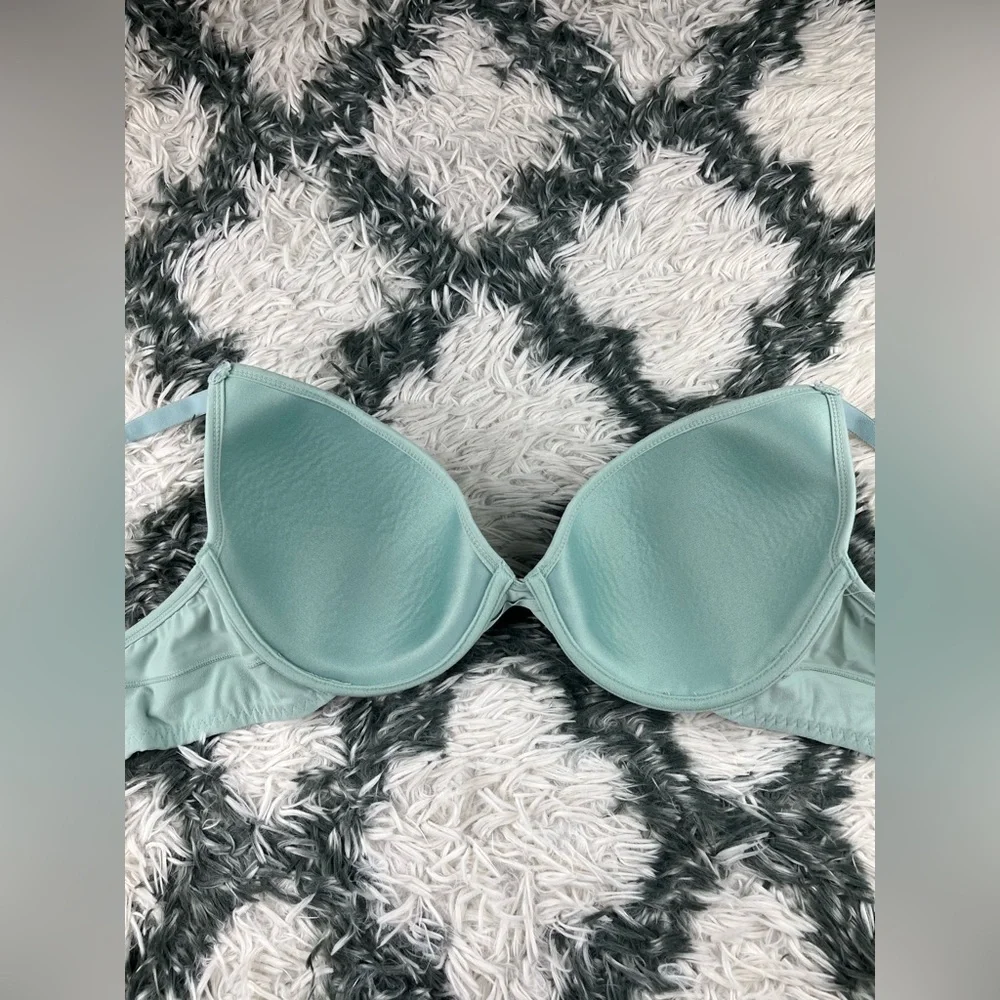 Lucky Brand Women's Push-Up Bra Light Blue Size 42D